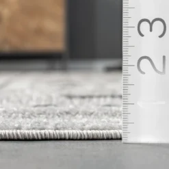 Nuloom Laine Geometric 5x8 Indoor Area Rug For Living Room Bedroom Dining Room Kitchen, Beige/Ivory -Decor Vista GUEST 419aed22 8255 4203 ab38 8aa1797a4b73