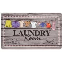 World Rug Gallery Laundry Room Standing Mat -Decor Vista GUEST 41d11997 2990 4e8e ac96 358720fa7e5e