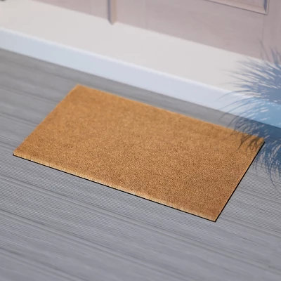 Emma And Oliver Weather Resistant Coir Doormat With Anti-Slip Rubber Backing For Indoor/Outdoor Use 3 Emma And Oliver Weather Resistant Coir Doormat With Anti-Slip Rubber Backing For Indoor/Outdoor Use