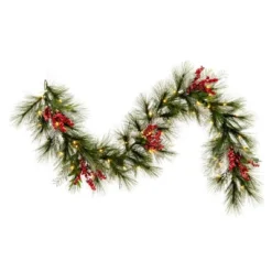 Vickerman Frosted Red Garlands -Decor Vista GUEST 425672de 5527 4784 bdf5 bb34e05cfa07