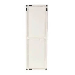 48"x16" Wooden Geometric Handmade Abstract Spotted Panel Wall Decor White - Olivia & May: Carved MDF, Modern Art, Indoor 13 48"x16" Wooden Geometric Handmade Abstract Spotted Panel Wall Decor White - Olivia & May: Carved MDF, Modern Art, Indoor -Decor Vista GUEST 426fbeb9 d34d 49d8 923d 8fefbfedd1dd