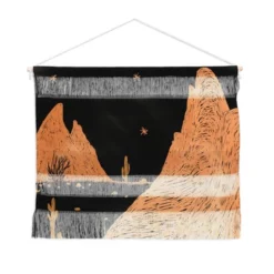 Alisa Galitsyna A Night In The Desert Fiber Wall Hanging - Society6 -Decor Vista GUEST 43da35e6 a28c 4331 af4b dd936d17aabb