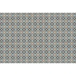 FlorArt Dwight Low Profile Easy Clean Kitchen Mat Blue/Beige - Bungalow Flooring -Decor Vista GUEST 4436e540 6f26 47f4 affc e730c5b84a7e