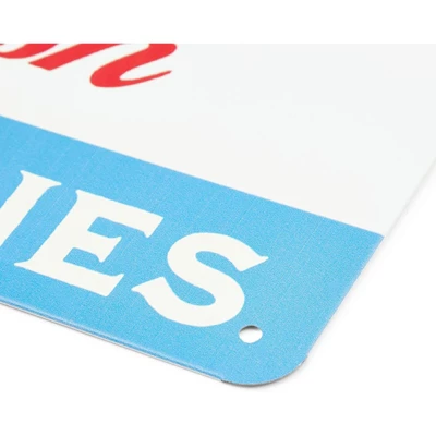 Farmlyn Creek 5 Pack Fruit Crate Label Wall Signs, Metal Kitchen Decor, 5 Designs (11.8 X 7.8 In) 8 Farmlyn Creek 5 Pack Fruit Crate Label Wall Signs, Metal Kitchen Decor, 5 Designs (11.8 X 7.8 In) - Image 6