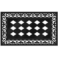 Evergreen Indoor Outdoor Doormat Bundle Set Of 5 - Frame And 4 Welcome Seasonal Inserts Garden Gnomes Birdhouse Snowman Bless This Home -Decor Vista GUEST 4473a2d7 b461 496a b9a2 6bb79caff607 1