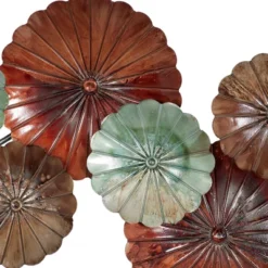 Metal Plate Wall Decor Brown - Olivia & May -Decor Vista GUEST 460ac928 abe2 4165 a0bf cb57e8813091