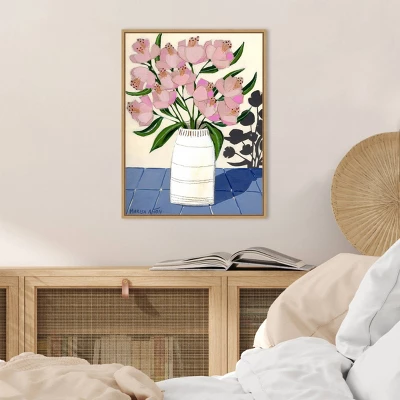 18" X 24" Spring Florals 5 By Marisa Anon Framed Canvas Wall Art - Amanti Art 8 18" X 24" Spring Florals 5 By Marisa Anon Framed Canvas Wall Art - Amanti Art - Image 6