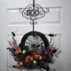National Tree Company 17" Halloween “BOO" Wreath Hanger -Decor Vista GUEST 46786b58 b939 42af af04 7c02c40e94d5
