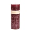 Northlight 9" Wine Red Traditional Cylindrical Outdoor Pillar Candle -Decor Vista GUEST 46d81086 2e27 4d5b a43f 6c1abd00c75b