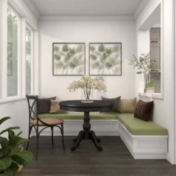 30" X 30" Metal Leaf Tall Cut-Out Wall Decor With Intricate Laser Cut Designs Green - Olivia & May 29 30" X 30" Metal Leaf Tall Cut-Out Wall Decor With Intricate Laser Cut Designs Green - Olivia & May -Decor Vista GUEST 46dae7ad 74fa 484e 963e cdcfa2ec2a2b