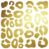 Foil Leopard Spot Peel And Stick Wall Decal Gold - RoomMates -Decor Vista GUEST 4736f24a 85e5 4bd2 b31d 7d1abc886fd5