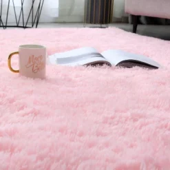 Itopfox Shag Area Rug For Bedroom And Living Room, Ultra Soft Fluffy Indoor Carpet For Dorm, Nursery, Kids And Girls Room Decor In Pink -Decor Vista GUEST 4808f88d eba1 4f8b 9de2 347a59f89481