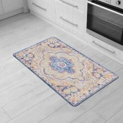 World Rug Gallery Distressed Bohemian Vintage Anti-fatigue Standing Mat -Decor Vista GUEST 48a15c17 7d90 4963 b057 db84115f672c