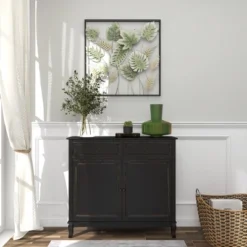 30" X 30" Metal Leaf Tall Cut-Out Wall Decor With Intricate Laser Cut Designs Green - Olivia & May 32 30" X 30" Metal Leaf Tall Cut-Out Wall Decor With Intricate Laser Cut Designs Green - Olivia & May -Decor Vista GUEST 48a199bc 6e4f 46ab 8c3a ccfc8979c7e7