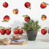 Country Apples Peel And Stick Wall Decal Red - RoomMates -Decor Vista GUEST 48d46de5 7c99 4ecf b70e 0e9acde7348b