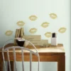 Lip Peel And Stick Wall Decal With Glitter Gold - RoomMates -Decor Vista GUEST 49dd265d 7ec0 4fc0 a444 5dd0f4d20643