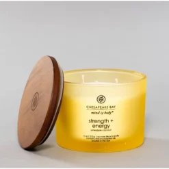 Jar Candle Strength & Energy - Mind And Body By Chesapeake Bay Candle -Decor Vista GUEST 4a16835d 4739 4d08 af22 de6a83dad6ed