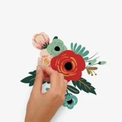 3D Mini Floral With Peel And Stick Wall Decal - RoomMates -Decor Vista GUEST 4b1469e3 de89 45f1 815d 7e0313382602