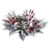 Nearly Natural 17-in Snowy Magnolia Berry Artificial Arrangement Candelabrum -Decor Vista GUEST 4b543655 c106 4c7f b63e 3dc8d8e13b88