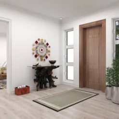 Metal Sunburst Wall Decor With Square Panel Accent Brown - Olivia & May -Decor Vista GUEST 4dbafbca a82e 4bb0 bc64 b330c6df6355