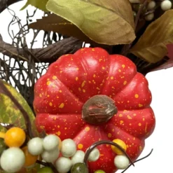 Northlight Sunflower, Pumpkin, Foliage And Pine Cone Fall Harvest Wreath - 24 Inch, Unlit -Decor Vista GUEST 4e03ddfa 2363 4d69 965e 607b2380af5c