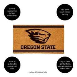 Evergreen Oregon State University Logo Turf Mat, Brown- 28 X 16 Inches Indoor Outdoor Doormat -Decor Vista GUEST 4f19e4fa 6dbd 45da a76d 2d968eda679a