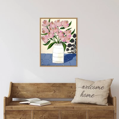 18" X 24" Spring Florals 5 By Marisa Anon Framed Canvas Wall Art - Amanti Art 7 18" X 24" Spring Florals 5 By Marisa Anon Framed Canvas Wall Art - Amanti Art - Image 5
