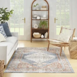 Nourison Astra Machine Washable Vintage Persian Indoor Rug -Decor Vista GUEST 529b92da 4d8e 49b0 85c1 2e2d92dc6ec1
