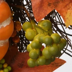 National Tree Company Artificial Autumn Wreath, Decorated With Pumpkins, Gourds, Berry Clusters, Maple Leaves, Autumn Collection, 22 In -Decor Vista GUEST 52f1630b dc80 4967 950e 76e0b19a5359