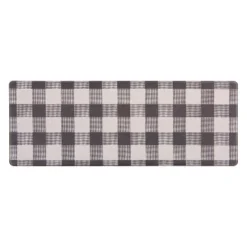 World Rug Gallery Checkered Plaid Anti-Fatigue Standing Mat -Decor Vista GUEST 5313b399 0890 44d4 9013 5dbe6b07dbb2