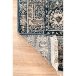 NuLOOM Vintage Melani Medallion Fringe Area Rug -Decor Vista GUEST 533f9a6f dfb3 4e26 a3de bbc2504e5c09