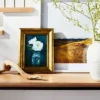 11" X 14" Floral Arrangement Framed Wall Canvas Gold/Navy - Threshold™ Designed With Studio McGee -Decor Vista GUEST 556f3719 c5eb 4889 9c54 465eabeef812