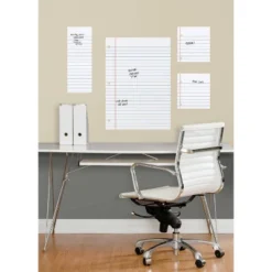 Notebook Paper Dry Erase Peel And Stick Giant Wall Decal White - RoomMates 7 Notebook Paper Dry Erase Peel And Stick Giant Wall Decal White - RoomMates -Decor Vista GUEST 581e1571 44f1 450b a59a fc689ab756bd