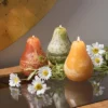 Warm Neutral Pear Candles Kit - Set Of 3 -Decor Vista GUEST 583e926a b4df 49f0 b9e2 fdad0d1951ca