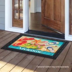 Briarwood Lane Surfside Flip Flops Summer Doormat Welcome Beach Indoor Outdoor 30" X 18" -Decor Vista GUEST 58eb5c10 1e08 4886 8a57 f6b0b17e5b1a