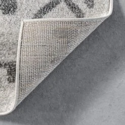 Nuloom Laine Geometric 5x8 Indoor Area Rug For Living Room Bedroom Dining Room Kitchen, Beige/Ivory -Decor Vista GUEST 59314777 4508 4010 bcbb 150cd4a59505