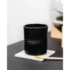 Benevolence LA Premium All Natural Soy Candles In Matte Black Glass Jar -Decor Vista GUEST 5984554d 876d 4fcf b5f9 9bc1471fed2b