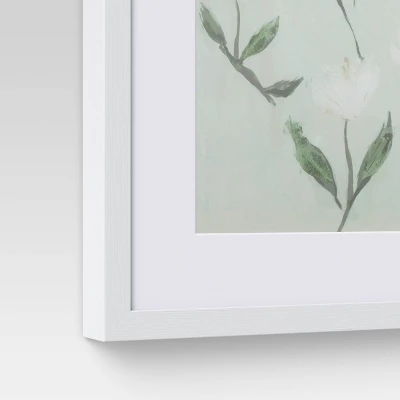 (Set Of 2) 16" X 20" Loose Floral Framed Wall Art - Threshold™ 7 (Set Of 2) 16" X 20" Loose Floral Framed Wall Art - Threshold™ - Image 5