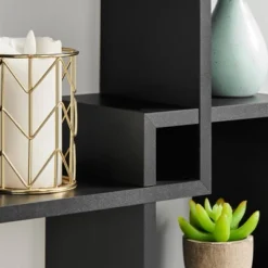 28.35" X 18" Blocchetto Intersecting Cubes Wall Shelf Unit - Danya B. -Decor Vista GUEST 5d737649 1707 4905 a2a8 b173d6260a59