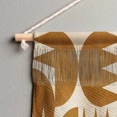 Alisa Galitsyna Woodblock Pattern Fiber Wall Hanging - Society6 4 Alisa Galitsyna Woodblock Pattern Fiber Wall Hanging - Society6 - Image 2