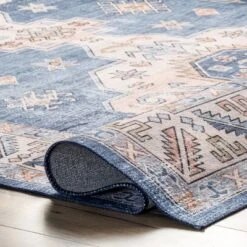 NuLOOM Norma Machine Washable Traditional Medallion Area Rug -Decor Vista GUEST 5e16fc7e 66e2 46db a99e 48c74cf8c575