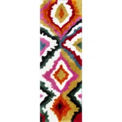 NuLOOM Handmade Carnival Abbey Shaggy Area Rug -Decor Vista GUEST 5f3a91b8 c7e5 429c 8abc dbcd6c3c5db7