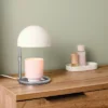 Candle Lamp Warmer White Dome - Room Essentials™ -Decor Vista GUEST 5f86db46 1130 438c 9982 5d165b16e608