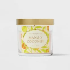 Glass Jar Mango Coconut Candle - Opalhouse™ -Decor Vista GUEST 5fde4c7c e49f 4dd8 9155 a3e0346ab1da
