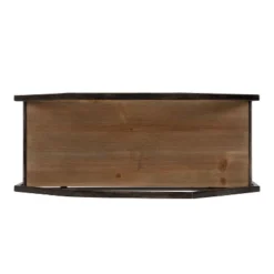 Adela Wood/Metal Decorative Wall Shelf - Kate & Laurel All Things Decor -Decor Vista GUEST 601a019c 27ab 4f1e a67c 31c66aab408d