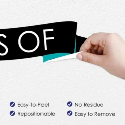 Big Dot Of Happiness Teal Class Of 2023 Graduation Party Wall Decals Set Of 20 -Decor Vista GUEST 61da0196 ec1b 40fa 9b2a a9b1e3dde22d