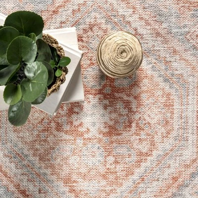 NuLOOM Dia Persian Transitional Machine Washable Area Rug 7 NuLOOM Dia Persian Transitional Machine Washable Area Rug - Image 5