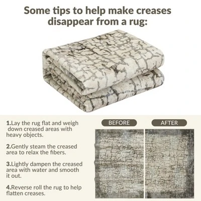 Modern Abstract Runner Rug 2x6 Machine Washable Non-Slip Rug For Hallway Soft Low Pile Runner Foldable Non Shedding Contemporary Kitchen Rug 9 Modern Abstract Runner Rug 2x6 Machine Washable Non-Slip Rug For Hallway Soft Low Pile Runner Foldable Non Shedding Contemporary Kitchen Rug - Image 7