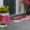Evergreen Blooming Sassafras Indoor Outdoor Switch Doormat 1'10"x10" Multicolored -Decor Vista GUEST 6379b6bc fc6e 42e7 a497 56d79a94866e