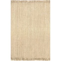 Hand Woven Don Jute With Fringe Rug - NuLOOM 16 Hand Woven Don Jute With Fringe Rug - NuLOOM -Decor Vista GUEST 64096f53 1706 4e48 b0c3 56c9eb0172cd